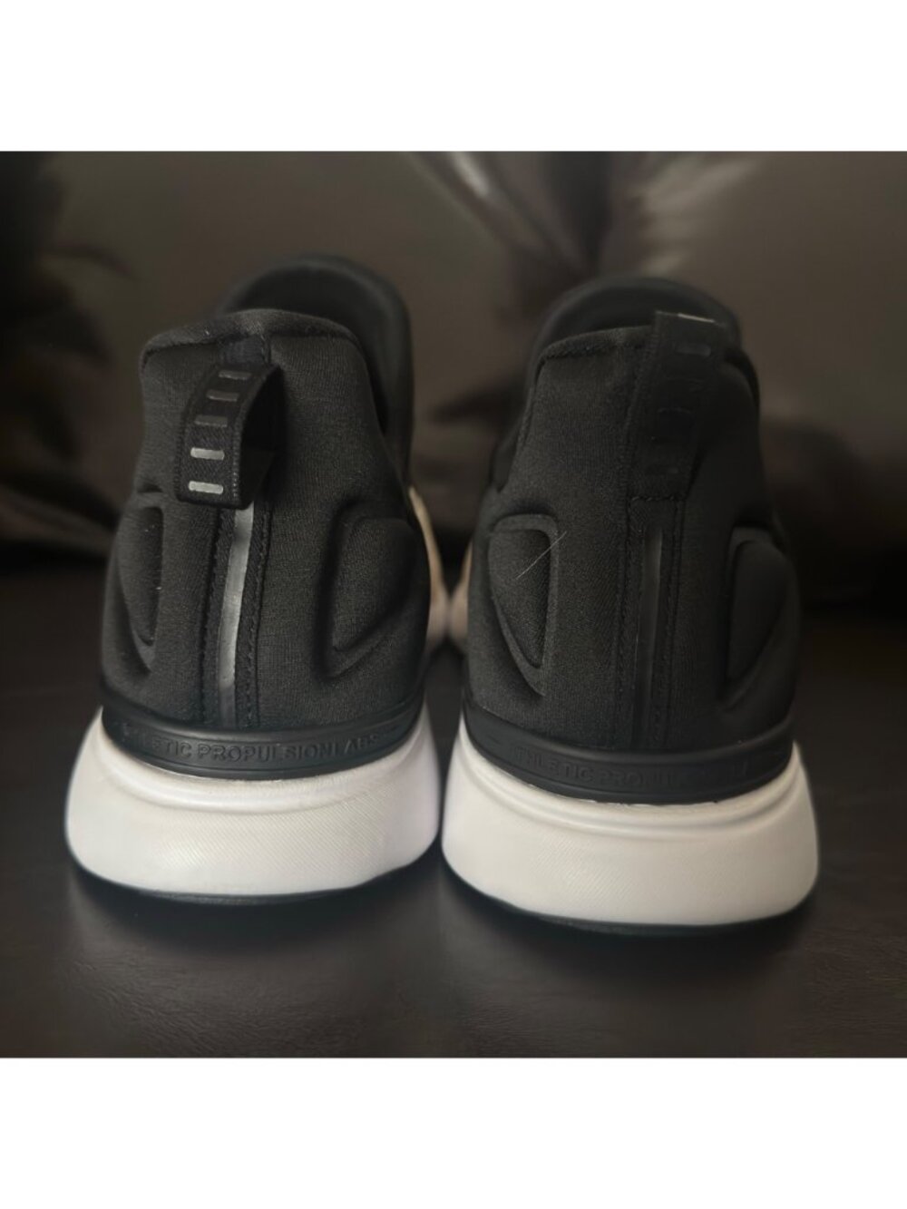 APL Techloom Tracer Mens Running Shoes Beige & Black Size 14 lightweight NWOB - Picture 4 of 11